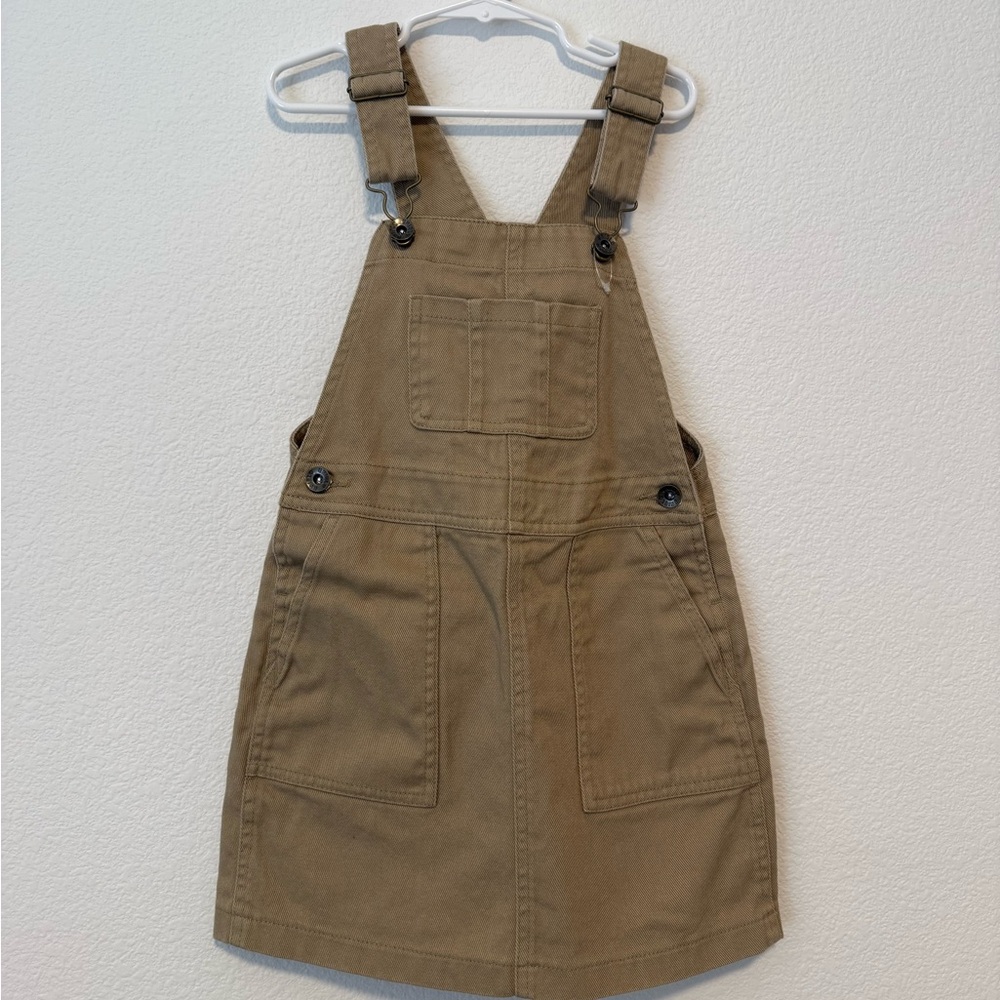 Uniqlo Kids Tan Overalls